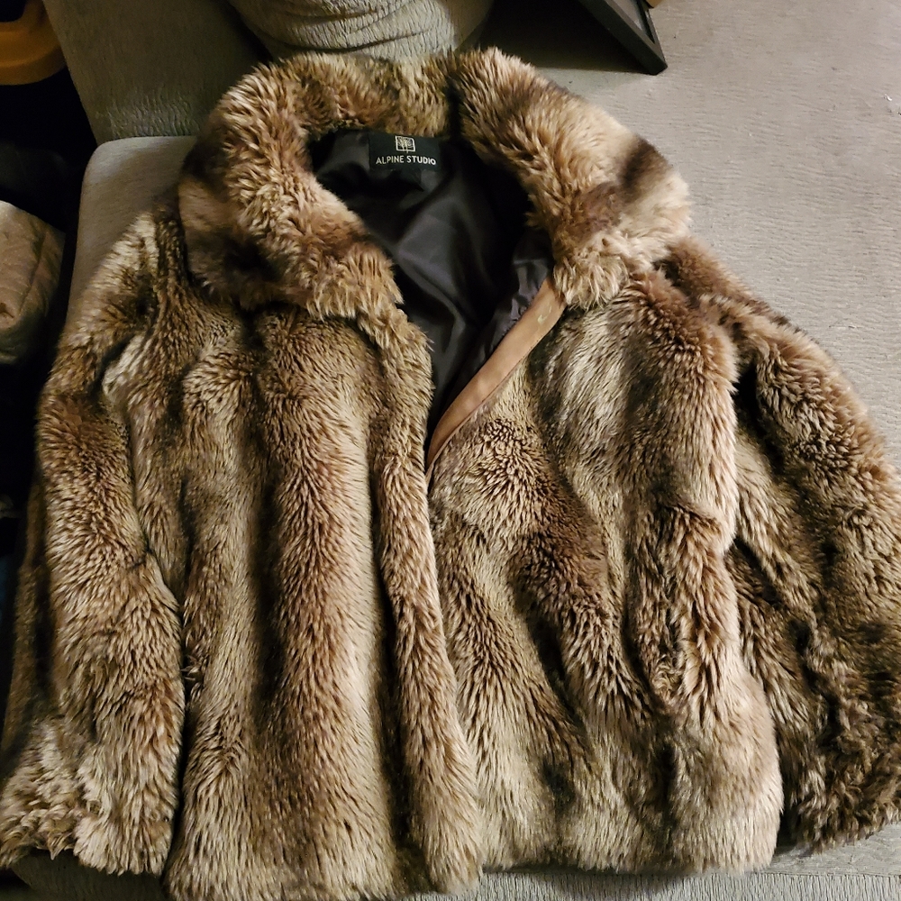 Alpine studio fur jacket